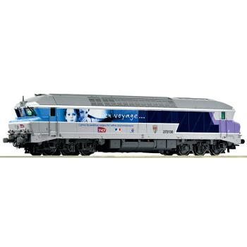 Locomotive diesel CC 72130, "En Voyage", SNCF, ép. V-VI,  Analogique 3 rails (AC)