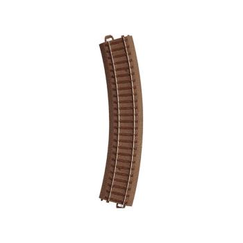 Rail courbe R1, rayon 360 mm, 30° - Code 83 Trix C