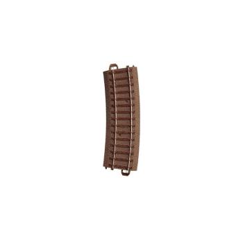 Rail courbe R2, rayon 437,5 mm, 15° - Code 83 Trix C