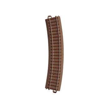 Rail courbe R2, rayon 437,5mm, 24,3° - Code 83 Trix C