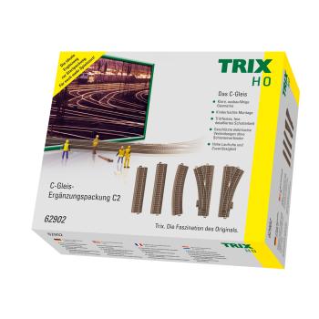 Coffret de voies complémentaires C2 - Code 83 Trix C