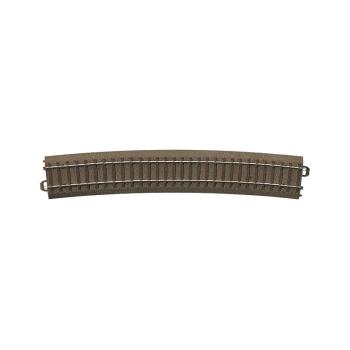 Rail courbe R9, rayon 1114,6mm,  12.1° - Code 83 Trix C